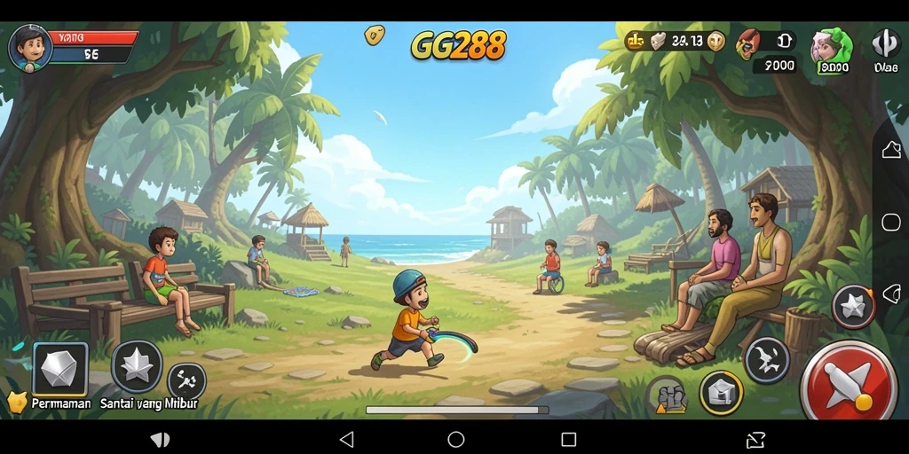 Screenshot GG288 menampilkan gameplay seru dan sederhana yang menghibur.