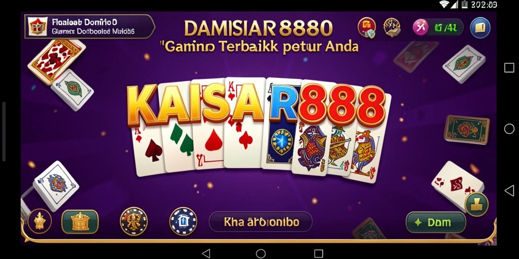 Screenshot gameplay <strong>KAISAR888</strong> menampilkan aksi seru permainan Domino.