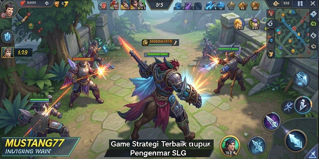 Tampak menarik dari gameplay <strong>MUSTANG77</strong> yang penuh strategi.