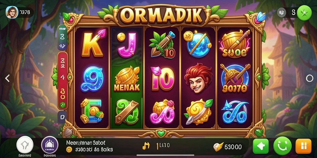 Tampilan gameplay Slot yang seru dan menarik di ORA78.