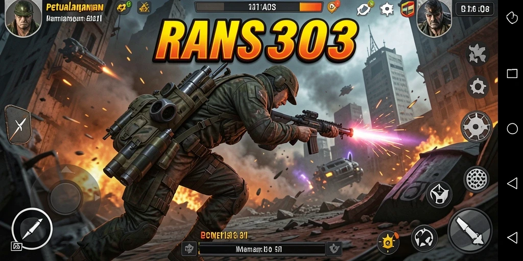 Gameplay mendebarkan dan aksi tanpa henti di RANS303.